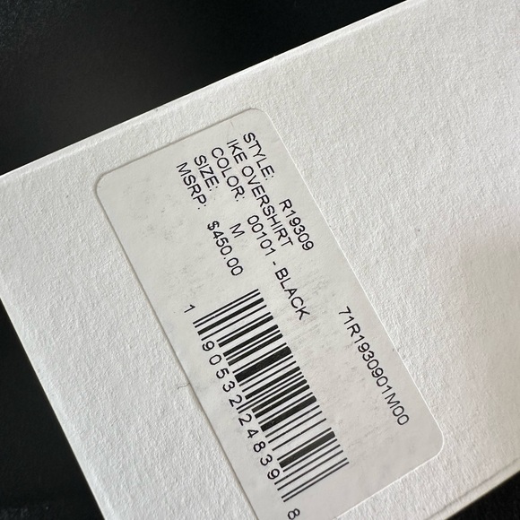 Ovadia and Sons IKE Men's Ike Military Wool Overshirt - Picture 2 of 12